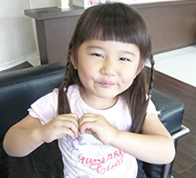 キッズカットモデル